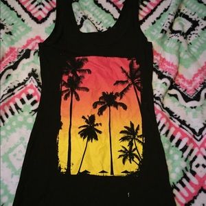 Sunset tank top